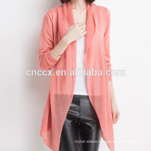 15ASW1032 Ladies thin fashion pashmina sweater knit cardigan